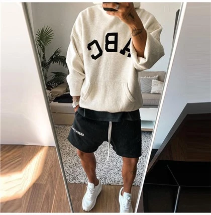 Essentials Fear Of God Brauner Kapuzenpullover